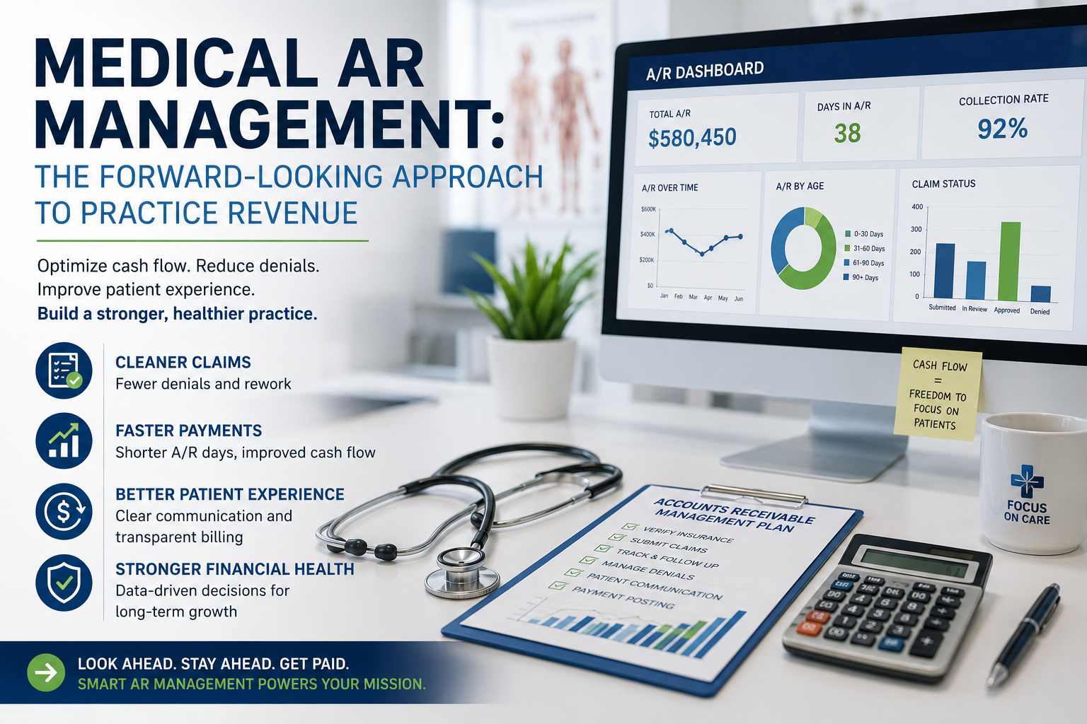 Medical AR Management: The Forward-Looking Approach to Practice Revenue